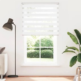 vidaXL Zebra roló 117 x 230 cm Fehér