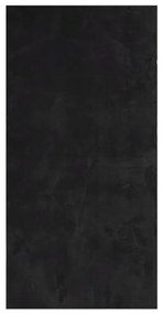 HUARTE fekete rövid szálú puha és mosható szőnyeg 100 x 200 cm