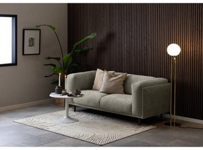 Fehér kerek dohányzóasztal kerámia asztallappal ø 60 cm Malta – Actona