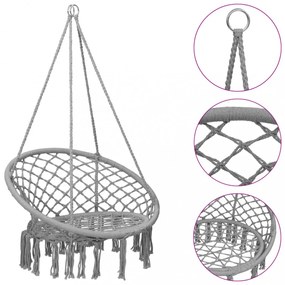 szürke függőszék 80 cm