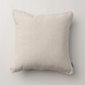 Párnahuzat 60x60 natúr, ferde szövésű