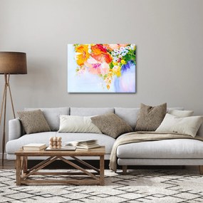 Kép - Virágok, festmény (70x50 cm)