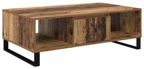 vidaXL Dohányzóasztal Öreg fa 104 x 60 x 35 cm Faanyag