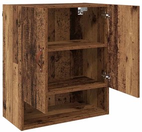 Fali Szekrény Falra szerelhető Öreg fa 60 x 31 x 70 cm Faanyag