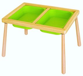 Gyermekasztal Table - Green