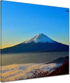 Vászonkép 60x60 Hegy Köd Tájkép Látvány