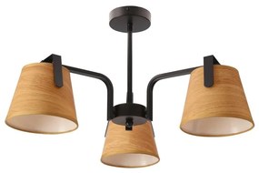 Csillár rúdon AMBERG 3xE14/40W/230V barna