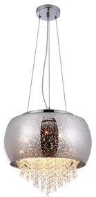 kristály csillár zsinóron STARLIGHT 3xE14/40W/230V