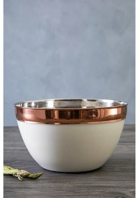 Rézszínű-bézs rozsdamentes acél tál ø 26 cm Prescott – Premier Housewares
