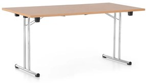 Összecsukható asztal 160 x 80 cm, bükkfa