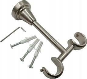 Mennyezeti Konzol FĂŒggönykarnis fi19+19mm Nikkel