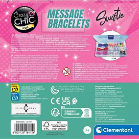Crazy Chic Swiftie barátság karkötő készítő szett Clementoni