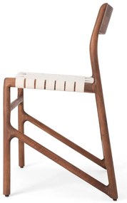 Barna-krémszínű étkezőszék Fawn – Gazzda