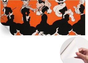 Modern öntapadós fali fotótapéta Női ruhák 250x104 cm