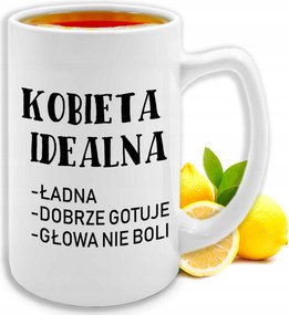 Bögre Nagy Fehér XXL Női Tökéletes Ajándék Lányoknak Feleségek Szeretőknek