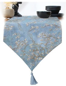 Asztali futó 45x140 cm Blue Spring – Minimalist Cushion Covers