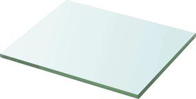 vidaXL 20x25 cm átlátszó panel üvegpolc