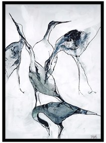 Kép 50x70 cm Crane – Malerifabrikken