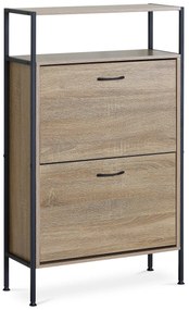 Cipősszekrény polcokkal G1007 OAK, tölgy