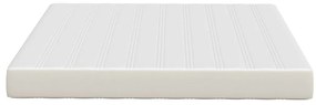 Pocket Spring Mattress Krém 180x200x20 cm Közepesen Kemény Szövet