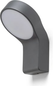 RENDL ELIA fali lámpa antracitszürke 230V LED 9W IP44 3000K