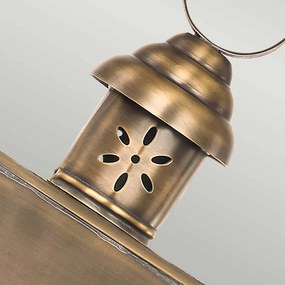 Elstead Lighting HYDE PARK HYDE-PARK-BR Fali lámpa 1x60W/E27 IP44