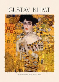 Gustav Klimt Portré poszter 21x30 cm Kép #302