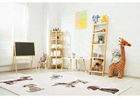 Elefántcsont színű gyerek szőnyeg 160x230 cm Dogsie Pearl – FD