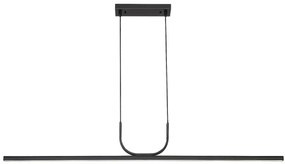 Rabalux 72127 - LED Csillár zsinóron ELIA LED/25W/230V 3000K fekete