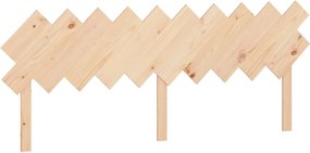 vidaXL tömör fenyőfa ágyfejtámla 196x3x80,5 cm