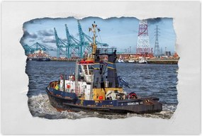 Poszterek 90x60 Tengeri vontatóhajó