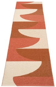 Téglavörös kültéri-beltéri futószőnyeg 70x270 cm Hill Brick Rust – Pappelina