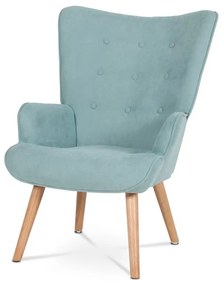 Kék Szövet U‑Fotel. AK-302 BLUE2