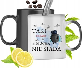 Mágikus Bögre Labdarúgóknak Színváltós Nyomtatott Fotóval