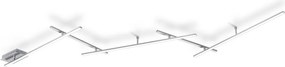 Trio INDIRA 674610507 Plafonlámpa 5x25w/led 3000k 650lm+350lm ip20