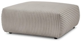 Világosszürkés bézs kordbársony lábtartó Lucien – Bobochic Paris