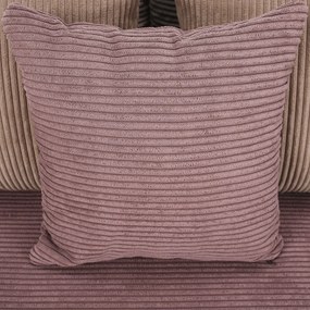 Extra tágas kanapé, lila, őreg rózsaszín, bézs színű, GILEN BIG SOFA