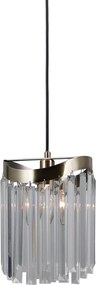 Italux glamour kristály függeszték sabriga antik bronz itxpnd-44544-1