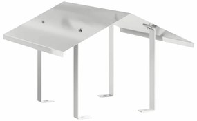 Kémény Felszerelés Ezüst 50 x 50 x 37 cm Rozsdamentes acél