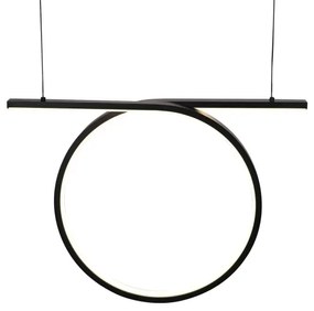 LED csillár kábelen ODETTA LED/30W/230V 4000K fekete