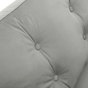 MANDI VELVET szürke 3 személyes kanapé