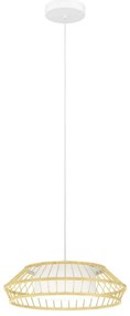 EGLO 900842 YUKU Modern Led Függesztett Lámpa Fehér, Átlátszó LED IP20