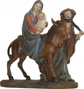 Szent Család figura Menekülés Egyiptomba 13,5cm magas, 13cm magas figurákhoz