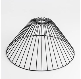 CURITIBA univerzális lámpabúra, Ø 45 cm, fekete