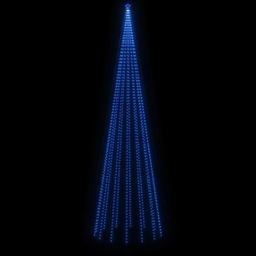 kúp alakú karácsonyfa 1134 kék LED-del 230 x 800 cm
