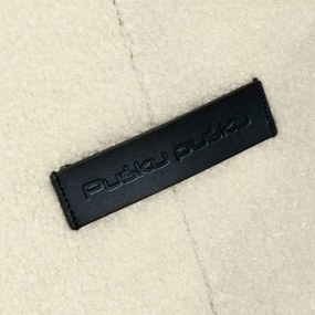 Krémszínű buklé babzsákfotel Razzmatazz – SLOWDOWN