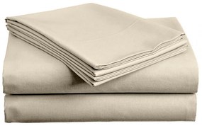 Pamut lepedő LUX bézs 220x240 cm