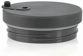 Termoszbögre, 1,2 l, szívószállal, füllel, szürke (KHKE678)