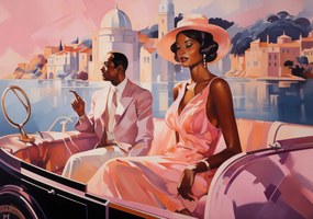 Poszter 66,5x46,5cm Találkozás a Riviérán