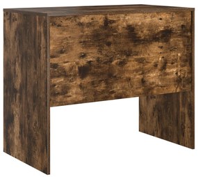 Számítógépasztal Füstölt tölgy Szerelt fa 90 x 50 x 76 cm